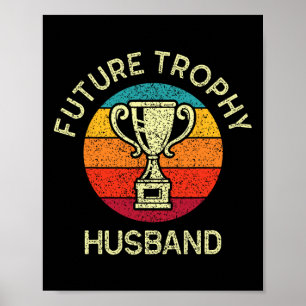 Funny Bachelor Party Future Ehemann Männer Groom T Poster