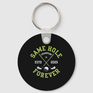 Funny Bachelor Party Groom Design gleiche Loch For Schlüsselanhänger