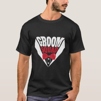Funny Bachelor Party Groom Squad Stag Wedding Part T-Shirt