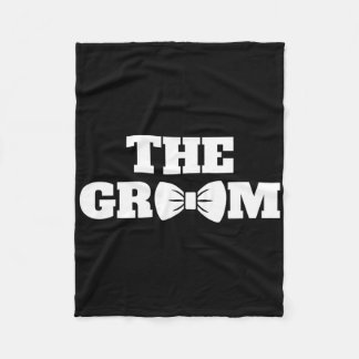 Funny Bachelor Party Groom Wedding Party Herren's Fleecedecke