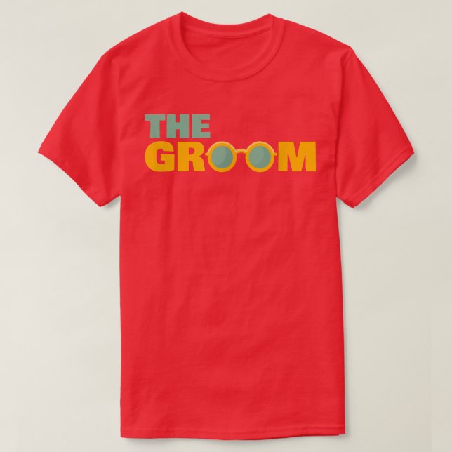 Funny Bachelor Party The Groom Wedding Party Mens  T-Shirt (Design vorne)