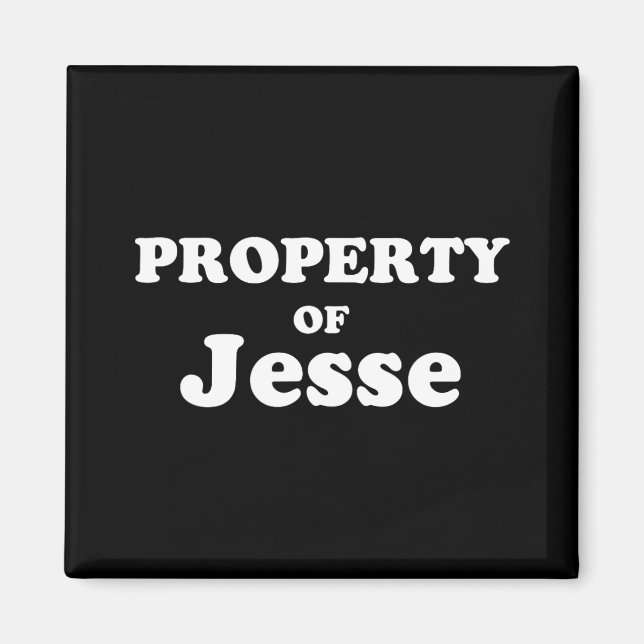 Funny Bachelorette Geschenke für Bride Property vo Magnet (Vorne)
