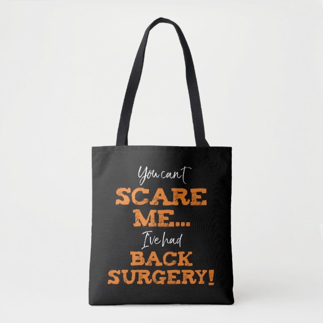 Funny Back Operation Erholung "Scare" Tasche (Vorderseite)