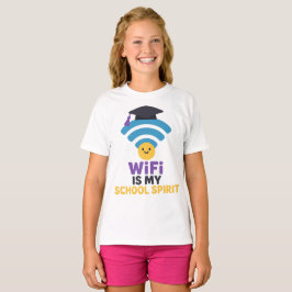 Funny Back to School WiFi Spirit Student Geschenk T-Shirt