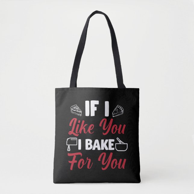 Funny Backbäckerei Geschenk für Baker Pastry Koch Tasche (Vorderseite)