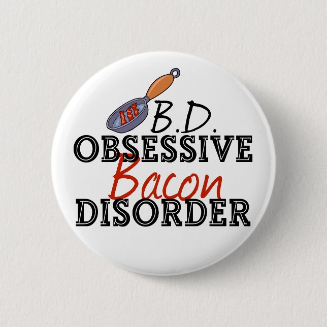 Funny Bacon Button (Vorderseite)