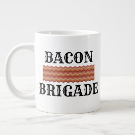 Funny Bacon Lover Frühstück Jumbo-Tasse