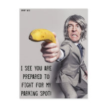 Funny Bad Parking Hinweis