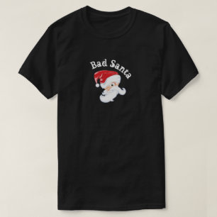 Funny Bad Père Noël Basic T-Shirt