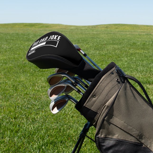 Funny Bad Vater Joke Loading Golf Headcover (In SItu)