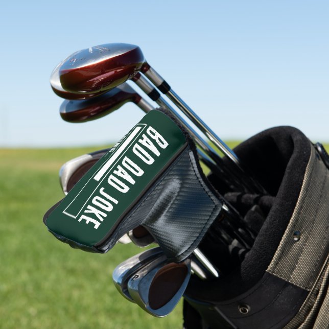Funny Bad Vater Joke Loading Golf Headcover (In Situ)