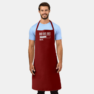 Funny Bad Vater Joke Loading Schürze