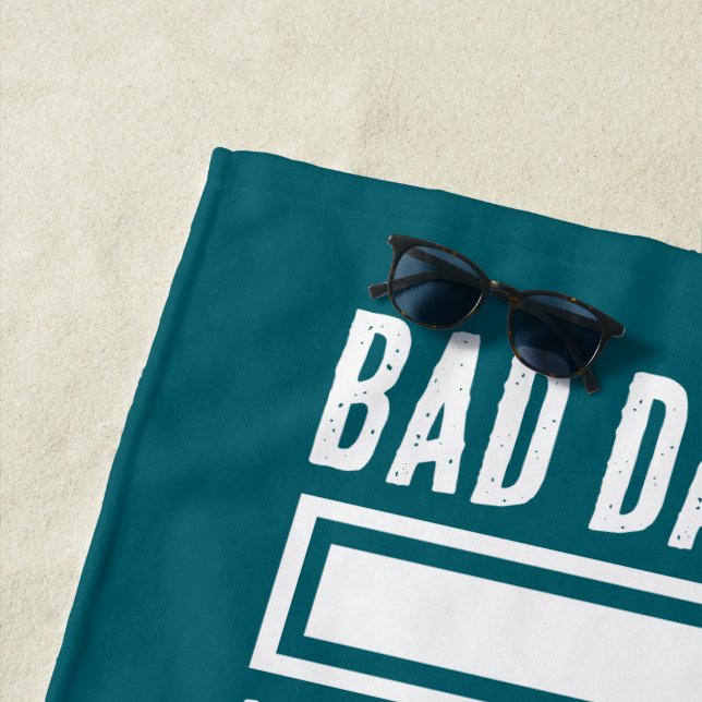 Funny Bad Vater Joke Loading Strandtuch (Beispiel)