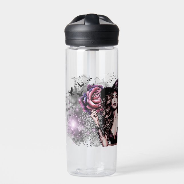 Funny Bad Witch Energy Trinkflasche (Vorderseite)