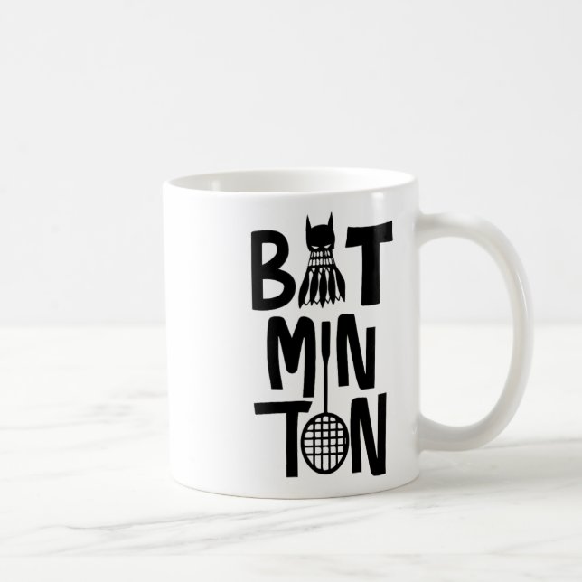 Funny Badminton Shuttle Kaffeetasse (Rechts)
