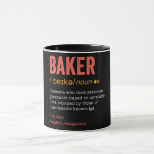 Funny Baker Definition Tasse