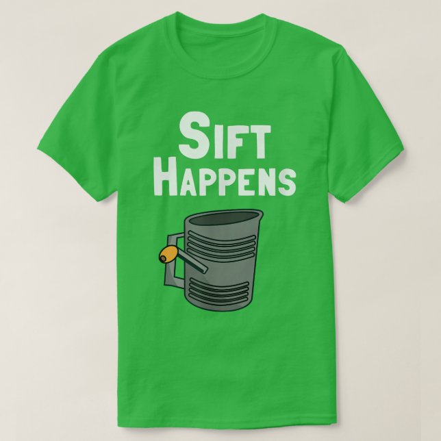 Funny Baker oder Backsift Geschenke T-Shirt (Design vorne)