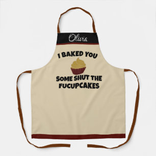 Funny Baker Schürze - Individuelle Name & Quote