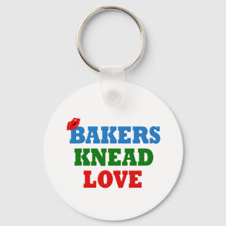 Funny Bakers Need (Knead) Liebe Schlüsselanhänger