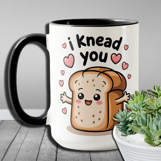 Funny Bakery Lover Geschenk Niedlich Kawaii 'I Kne Tasse (Von Creator hochgeladen)