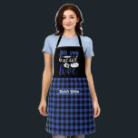 Funny Baking Brot Schwarz Kariertes Muster Schürze<br><div class="desc">Lustvolle und coole Schürze,  um das Kochen noch angenehmer zu machen. Personalisiertes Geschenk für Familie und Freunde,  die Liebe Kochen,  Backen und probieren neue Rezepte in der Küche. Passen Sie die Formulierung an Ihren Anlass an. Mit dem Design-Tool können Sie den Schriftart-,  Schriftart- und Schriftart-Typ weiter ändern.</div>