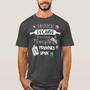 Funny Baking Cookies Zitat, Cooles Kochen Backco T-Shirt