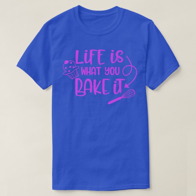 Funny Baking Delicious Cupcake Lover Cupcakes  Bak T-Shirt (Design vorne)