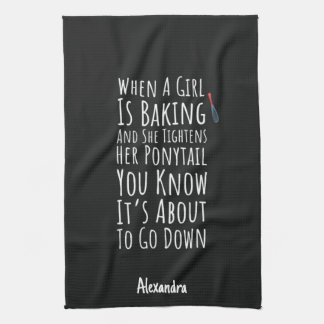 Funny Baking Gifts For Her Teen Girls Women Baker Geschirrtuch