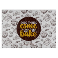 Funny Baking Vintag Cake Muffin Bäckerei Muster