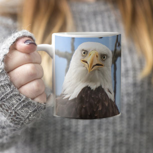 Funny Bald Eagle Kaffeetasse