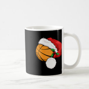 Funny Ball Basketball Weihnachtsmannmütze Frohe We Kaffeetasse