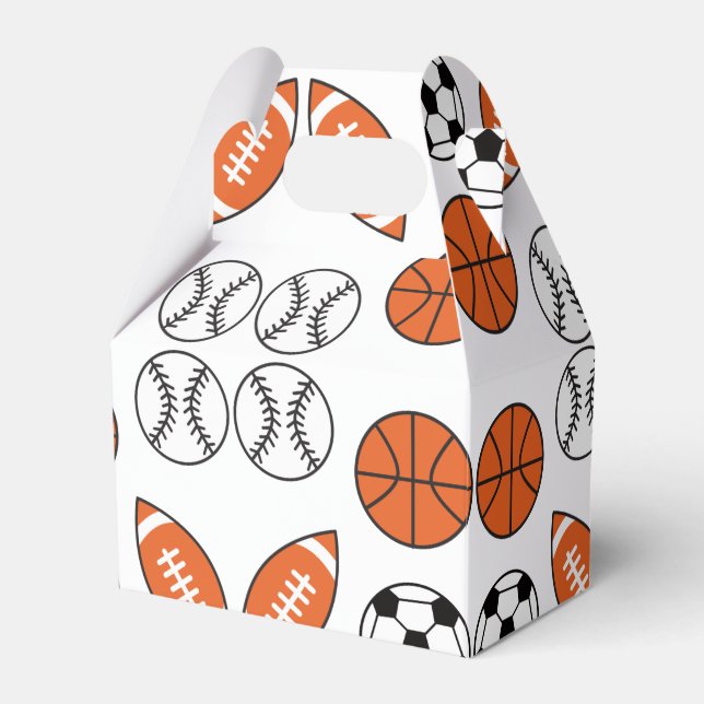 Funny Ball Pattern Geschenkschachtel (Vorderseite)