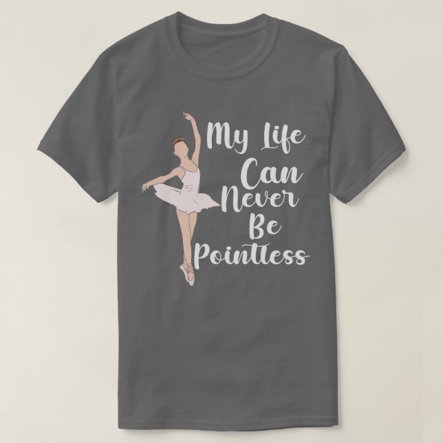 Funny Ballet Funny Ballerina T-Shirt (Design vorne)
