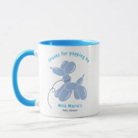 Funny Balloon Dog Baby Dusche 