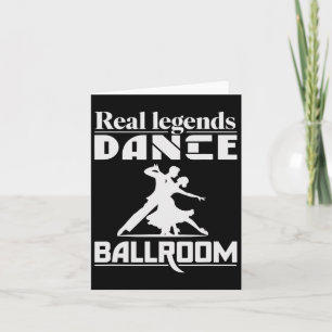 Funny Ballroom Dancing Design für Ballroom Dancer Karte