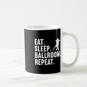 Funny Ballroom Design Männer Frauen Tanz Raum Kaffeetasse
