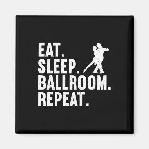 Funny Ballroom Design Männer Frauen Tanz Raum Magnet