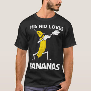 Funny Banana Art für Kinder Boys Berry Frucht Smoo T-Shirt