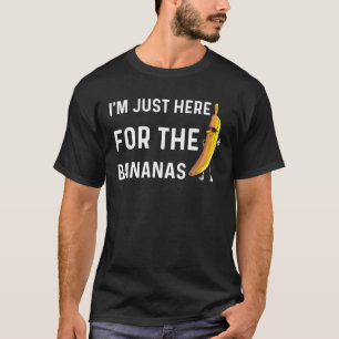Funny Banana Geschenk Männer Frauen Frucht Eater L T-Shirt