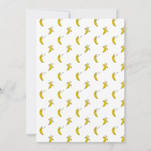 Funny Banana Schlafzimmer Lazy Frucht Lover ZZZ Sc Einladung