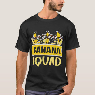 Funny BANANA SQUAD Shirt Das ist Bananen Halloween