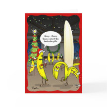 Funny Banana Weihnachtskarten | Holiday Greeting