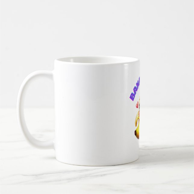Funny Banana Winking Design for Fun and Playful Gi Kaffeetasse (Links)