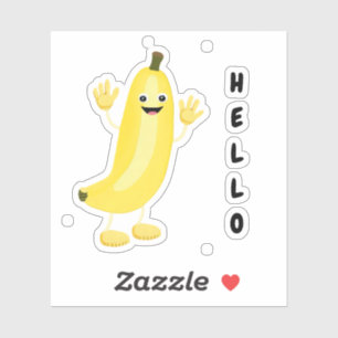 Funny Banane Aufkleber