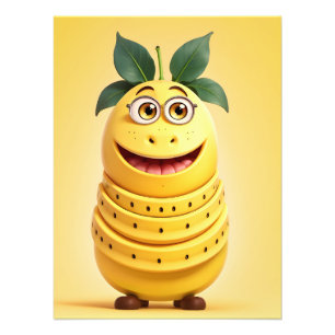 Funny Banane Fotodruck