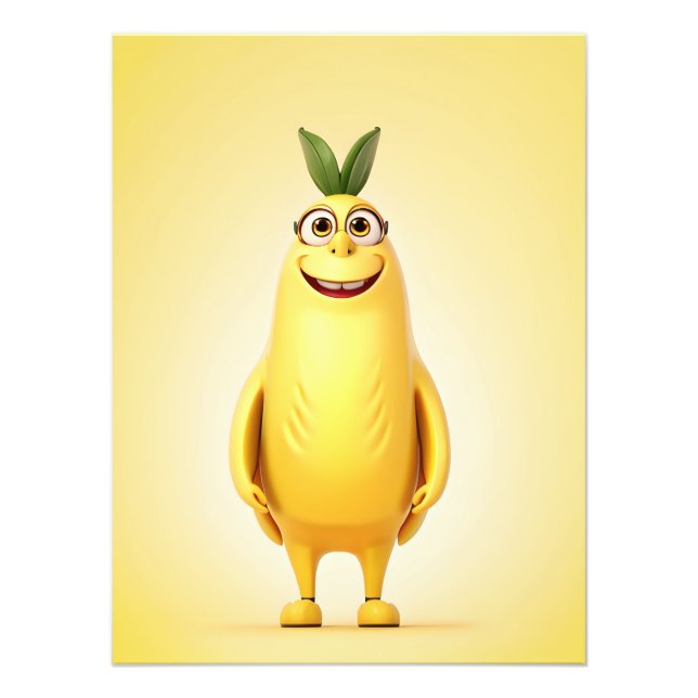 Funny Banane Fotodruck (Vorne)