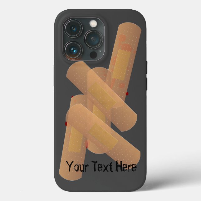 FUNNY Bandages - Personalizable Case-Mate iPhone Hülle (Rückseite)
