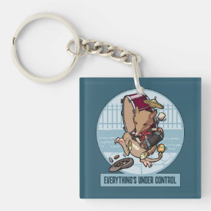 Funny Bandicoot Alles ist unter Kontrolle Band Schlüsselanhänger