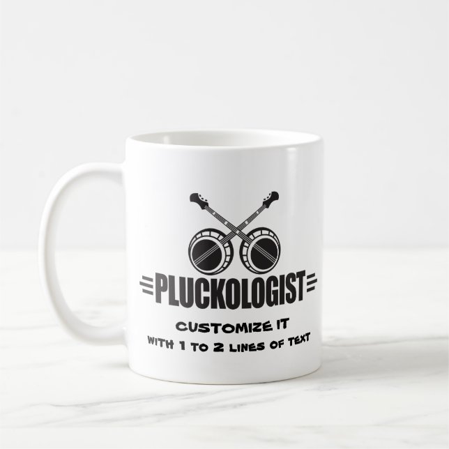 Funny Banjo Kaffeetasse (Links)