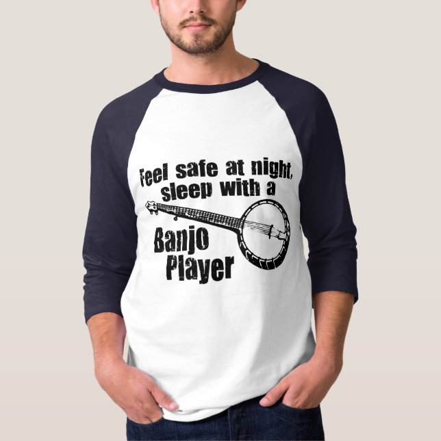 Funny Banjo T-Shirt (Vorderseite)